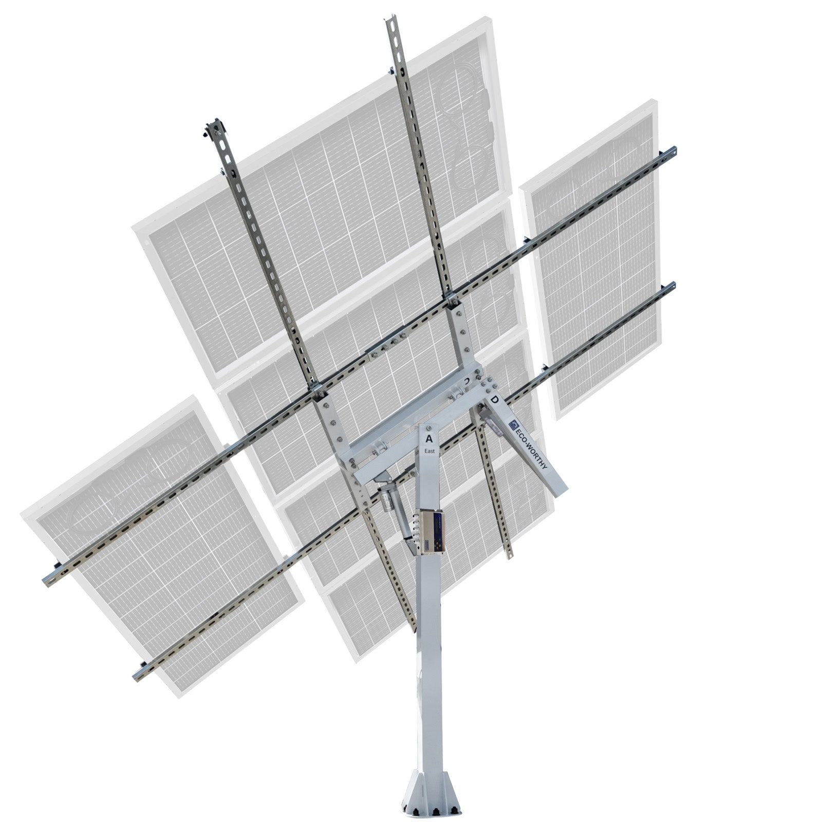 Dual Axis Solar Tracker System