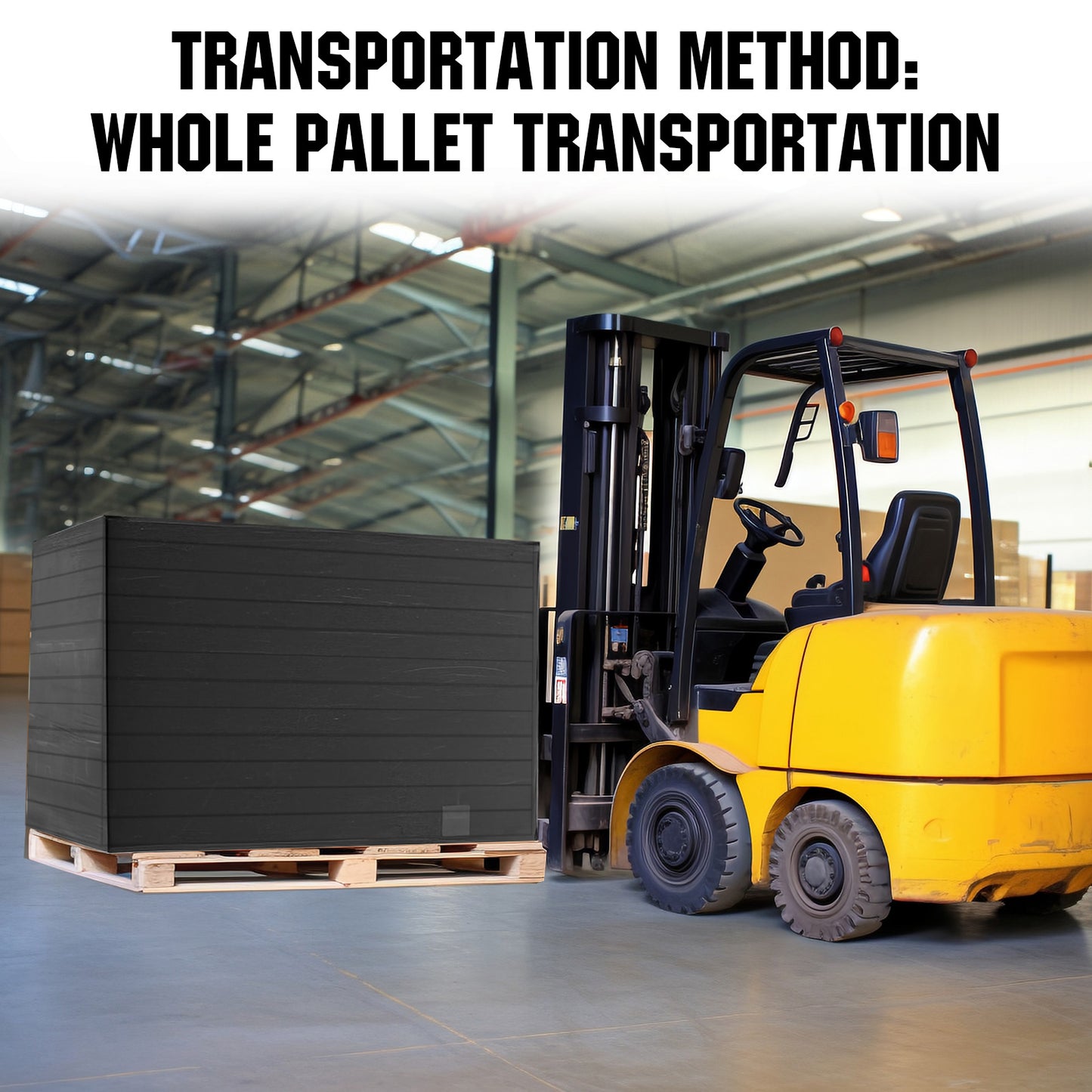 ECO-WORTHY 10KW Home Hybrid Solar Power System TRANSPORTATION METHOD