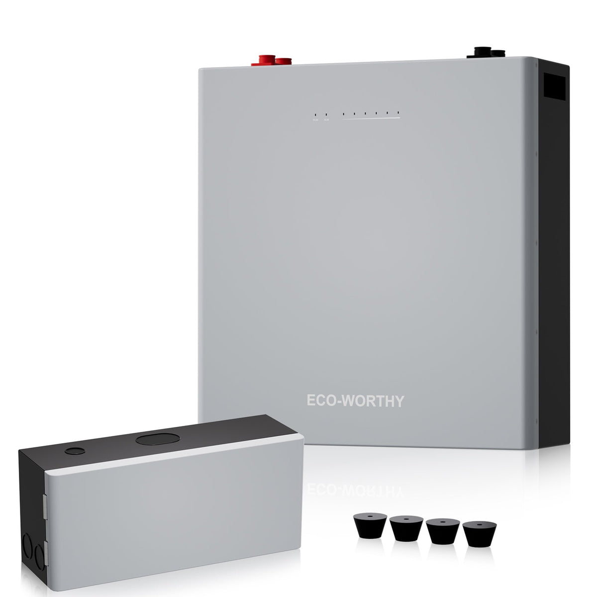 ECO-WORTHY WALLBANK S100 48V 100AH Wall-Mount Lithium Battery| Bluetooth & WiFi | 10 Years Warranty - lithium battery - ECO-WORTHY