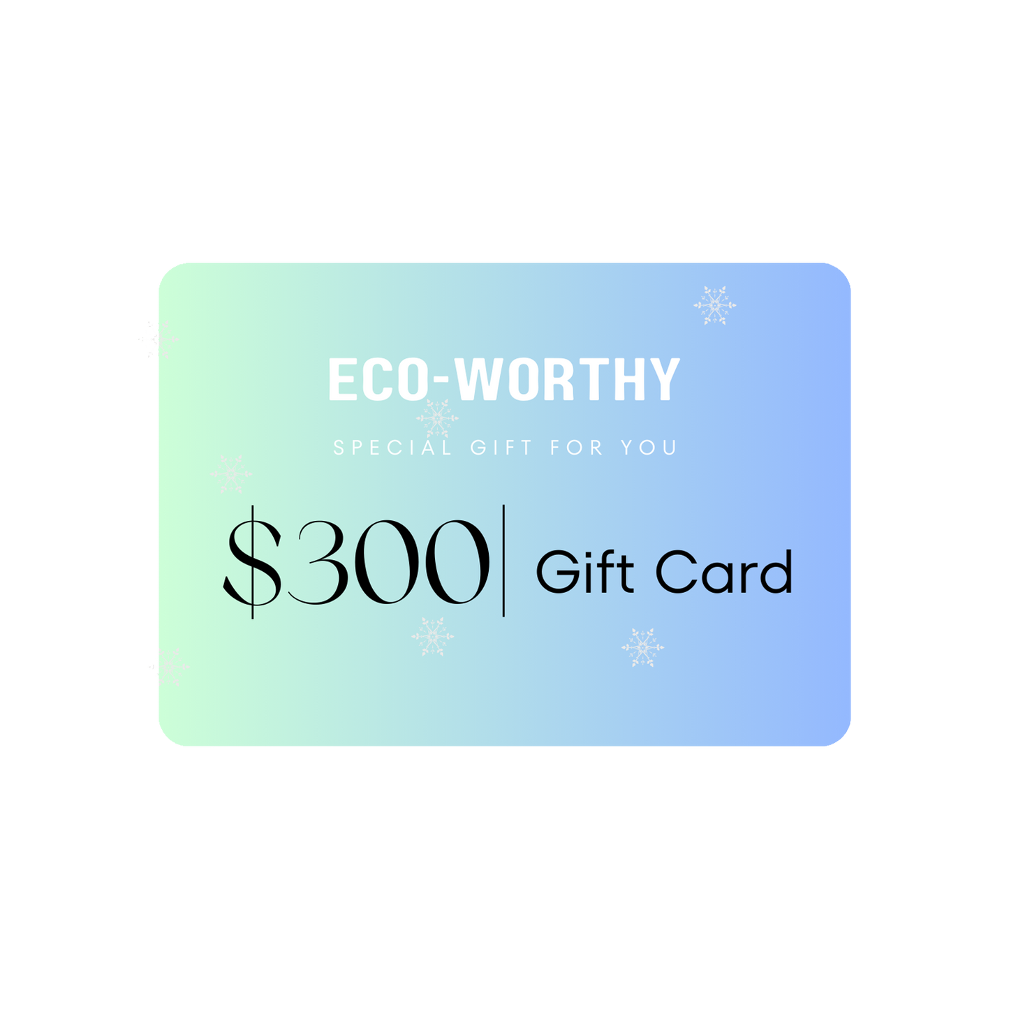 ECO-WORTHY gift card