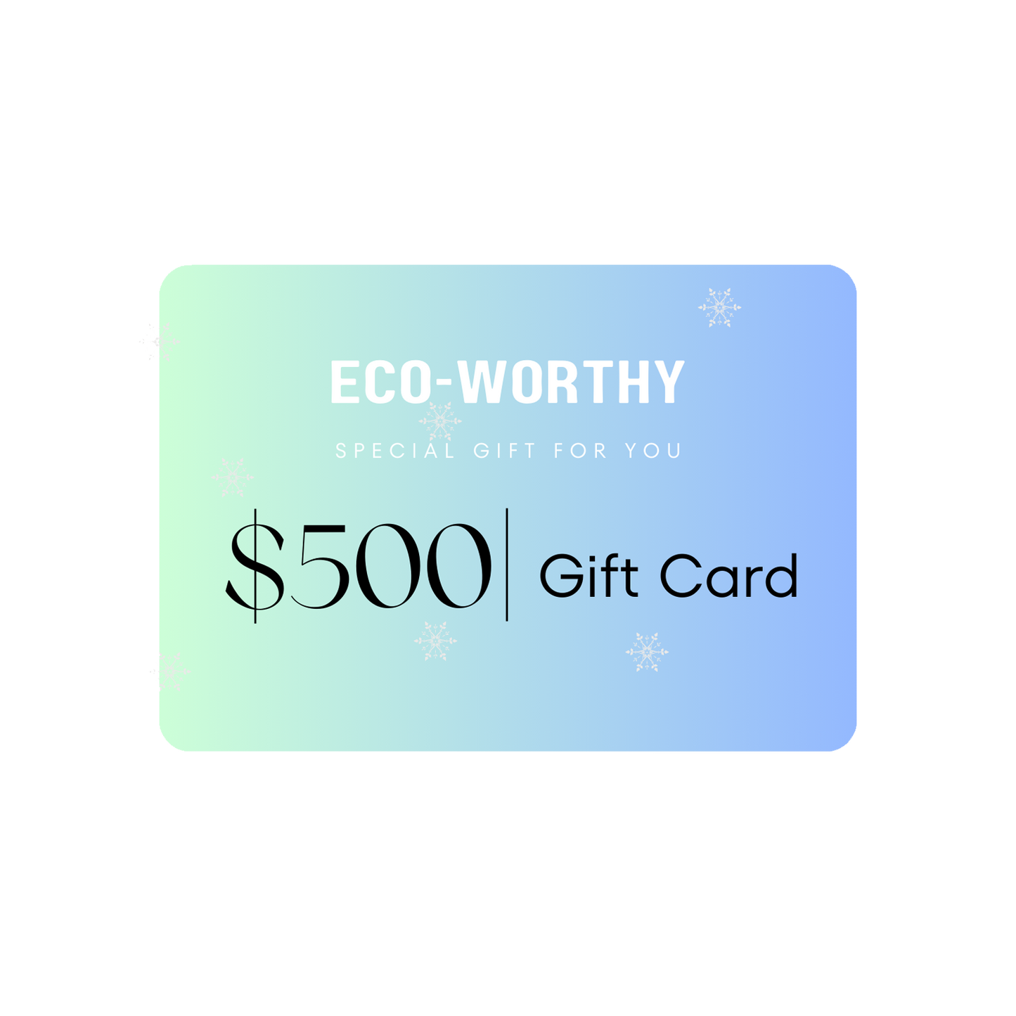 ECO-WORTHY gift card