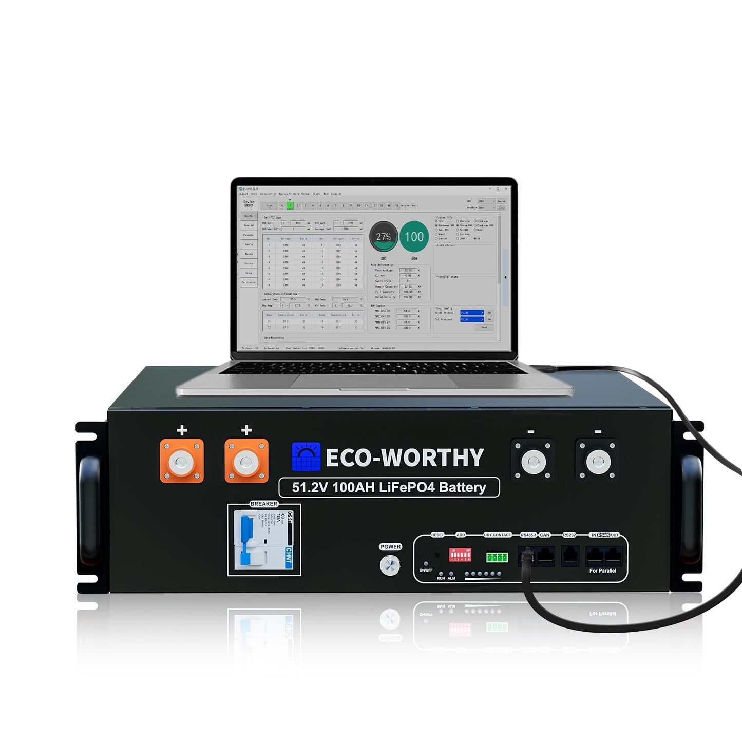 RS232/RS485 to USB Adapt Cable for Server Rack Battery & PC Communication - wirings - ECO - WORTHY