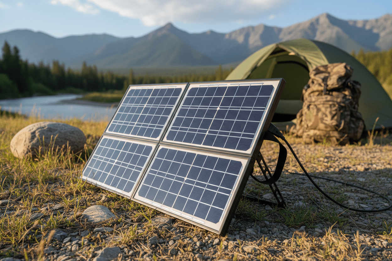 120watt portable solar panel, make your travel light and have more fun - ECO-WORTHY
