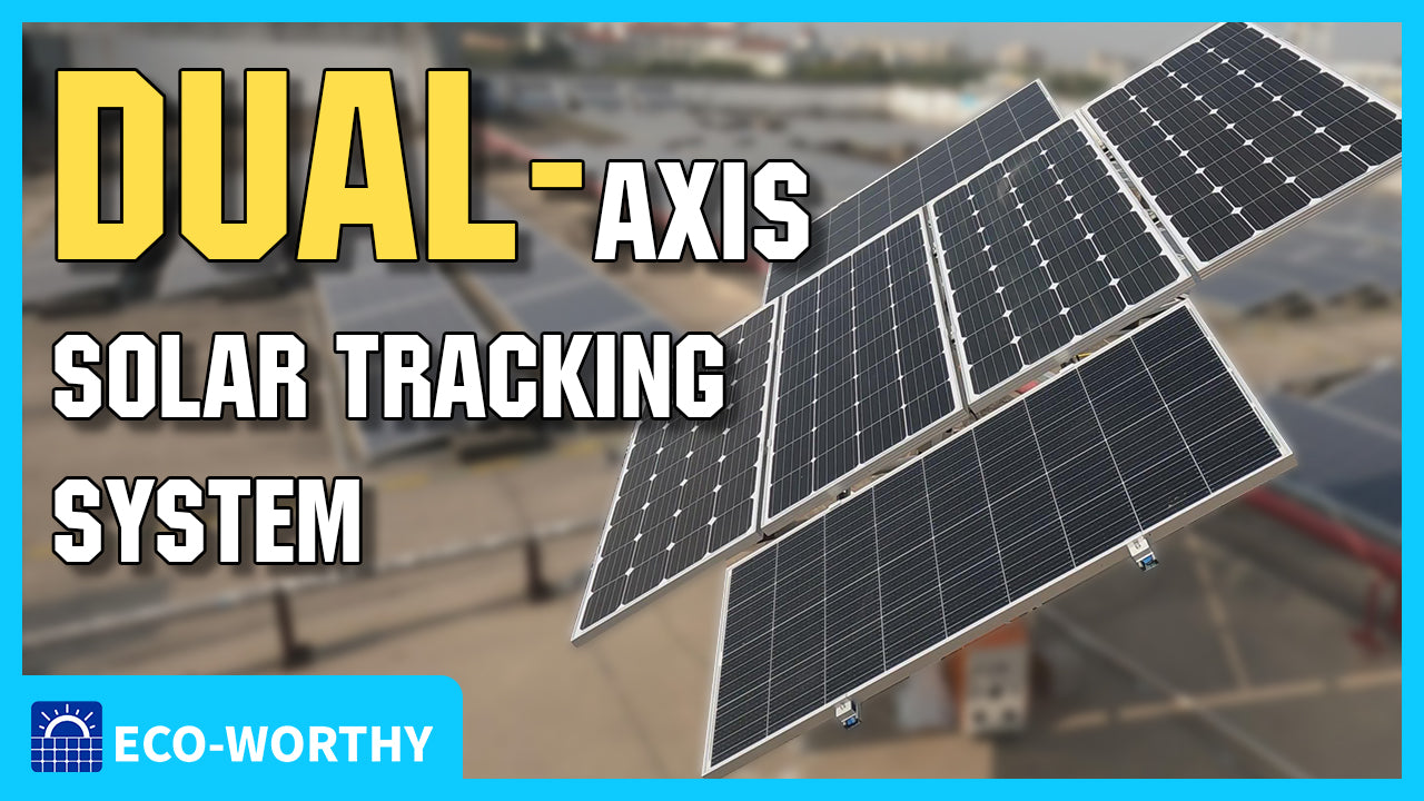 we are tracing the sun! Eco-worthy Tracking System Installation Guidence