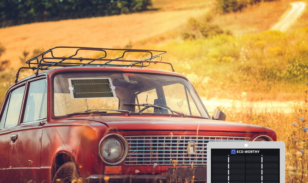 How Solar Trickle Chargers Save Your Car Battery - ECO-WORTHY