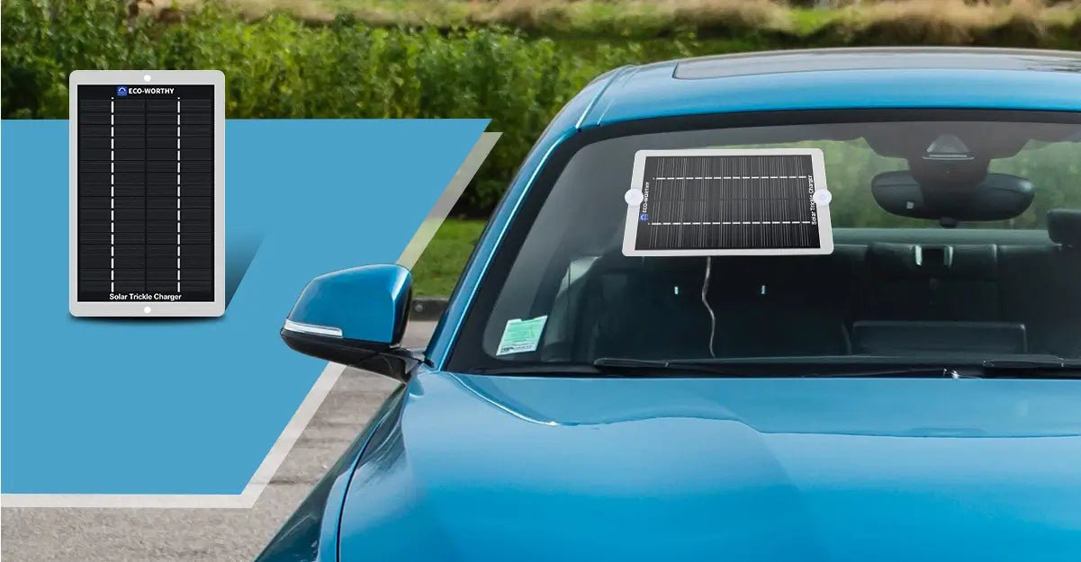 How To Choose A Solar Battery Maintainer For Car, RV & Boat? - ECO-WORTHY
