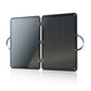 ECO-WORTHY 100W Portable Solar Panel for Power Station, 18V Foldable Solar Panel Charger Monocrystalline IP65 Waterproof with 8 in 1 Connector Adjustable Kickstand for Outdoor Camping RV
