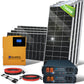 ECO-WORTHY 1560W 48V (8x Bifacial 195W) Complete Off Grid Solar Kit