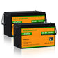 LiFePO4 24V 100Ah Lithium Iron Phosphate Battery