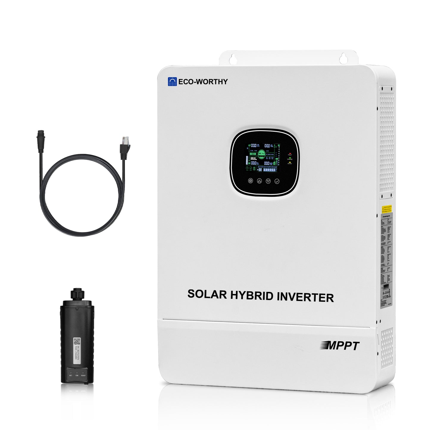ECO-WORTHY 10KW Off-grid Inverter 48V 120V/240V Split Phase All-In-One Inverter