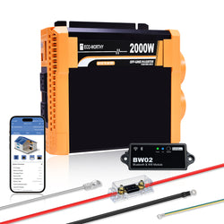 ECO-WORTHY 2000W Pure Sine Wave Inverter 12V to 120V AC with USB & Remote