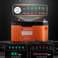 ECO-WORTHY 12V 100AH LiFePO4 Lithium Battery with SOC Display, Upgrade 2.0 with built-in Bluetooth, 100A BMS with Low-Temp Protection