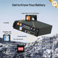 ECO-WORTHY 48V(51.2V) 100Ah Server Rack Battery,5.12kWh Lithium Battery,3U Size,With Bluetooth & Wifi(Version 3)