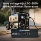 ECO-WORTHY 48V 60A Charger: 3.5KW Max Power, 0-60A & 32-64V Adjustable, Lithium Battery Compatible, 90-260V AC Input, 120V/240VAC Generator Ready