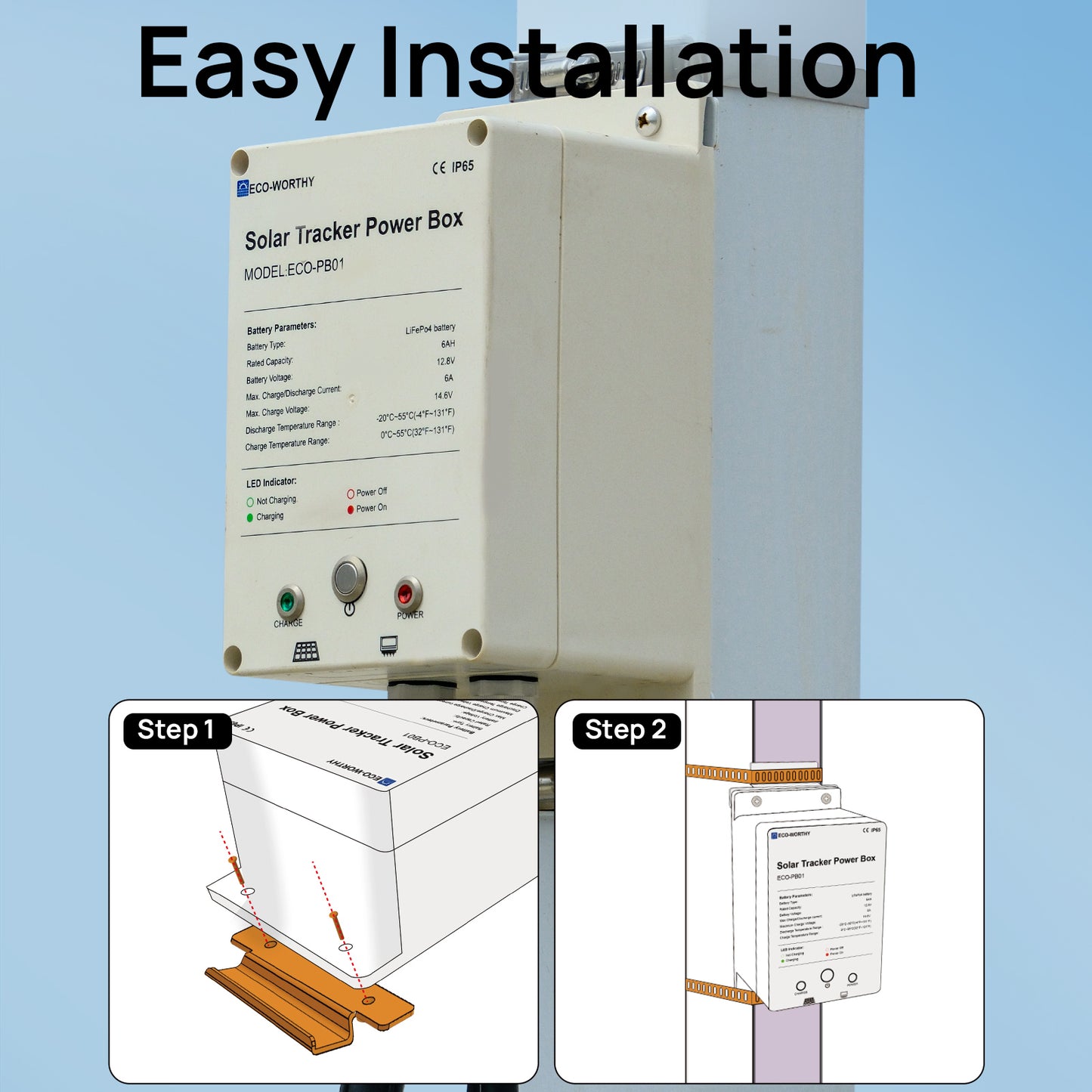 Eco-worthy Power box for Solar tracker
