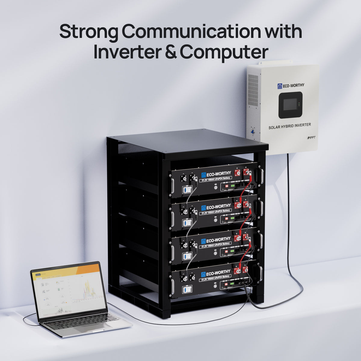 Server Rack Battery Portable 51.2v 100ah Server Rack Batteries – ECO-WORTHY
