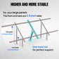 Updated Adjustable Multi-Piece Solar Panel Mounting Brackets for 5-8 Pieces of Solar Panels