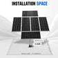 Dual Axis Solar Tracker System