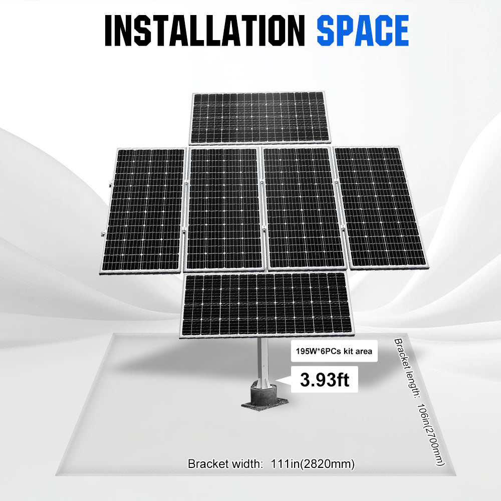 Dual Axis Solar Tracker System