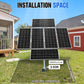 Dual Axis Solar Tracker System