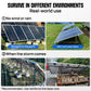 Updated Adjustable Multi-Piece Solar Panel Mounting Brackets for 5-8 Pieces of Solar Panels
