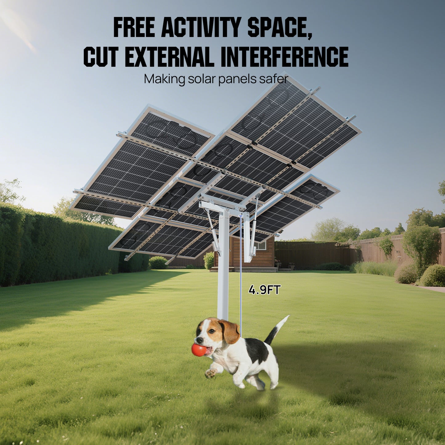Dual Axis Solar Tracker System