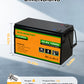 ECO-WORTHY 24V 100Ah LiFePO4 Lithium Battery, Upgraded Bluetooth Version, Deep Cycle Rechargeable Battery with Low-Temp Protection