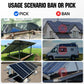 Updated Adjustable Multi-Piece Solar Panel Mounting Brackets for 5-8 Pieces of Solar Panels