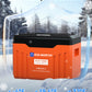 ECO-WORTHY 24V 100AH Bluetooth Lithium Battery with SOC LED Display, Built-in BMS with Low Temperature Protection