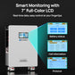 ECO-WORTHY 48V 280AH Wall Mount Battery 14.3kwh LiFePO4 |Smart Monitoring with 7" Full-Color LCD

