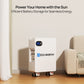 51.2V 280Ah LiFePO4 Floor Standing Battery with 4 Footmaster Nylon Wheels for Off-grid Home Energy Storage