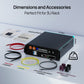 ECO-WORTHY 48V(51.2V) 100Ah Server Rack Battery,5.12kWh Lithium Battery,3U Size,With Bluetooth & Wifi(Version 3)