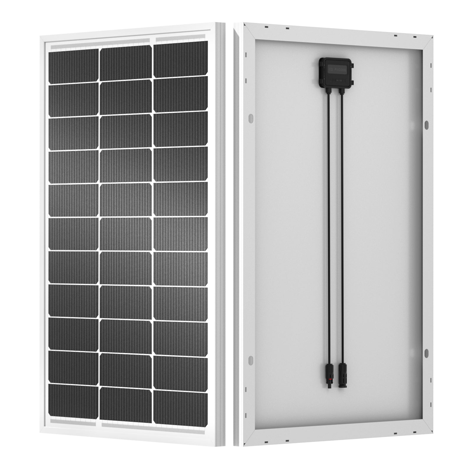 100W 12V Monocrystalline Solar Panel | ECO-WORTHY