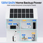 Upgraded 51.2V 280Ah LiFePO4 Floor Standing Battery with 250A circuit breaker for Off-grid Home Energy Storage(Version2)
