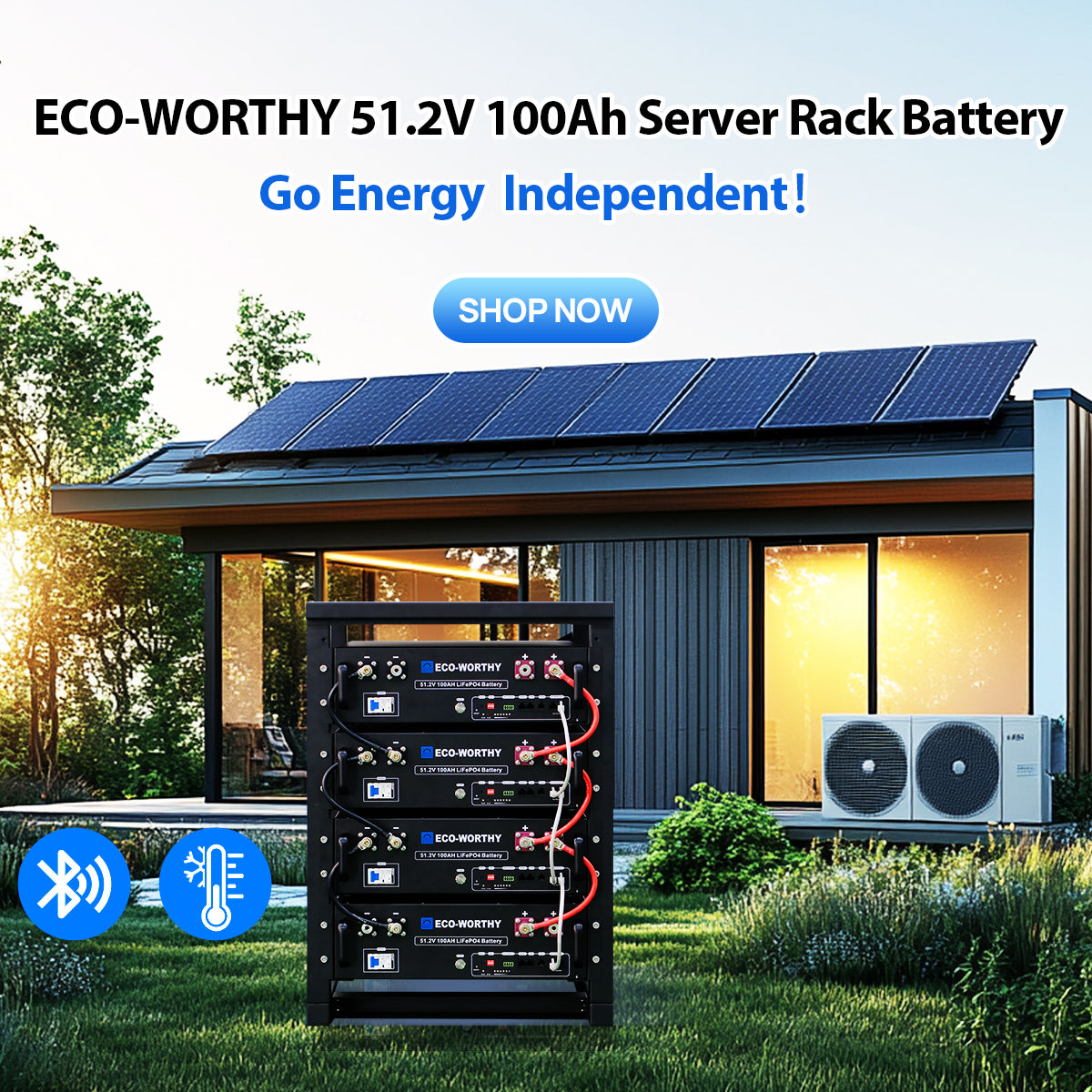 Solar Panel Kits, Lithium Battery & DIY Solar Power System – ECO-WORTHY