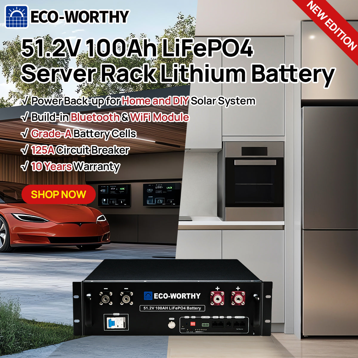 Solar Panel Kits, Lithium Battery & DIY Solar Power System – ECO-WORTHY