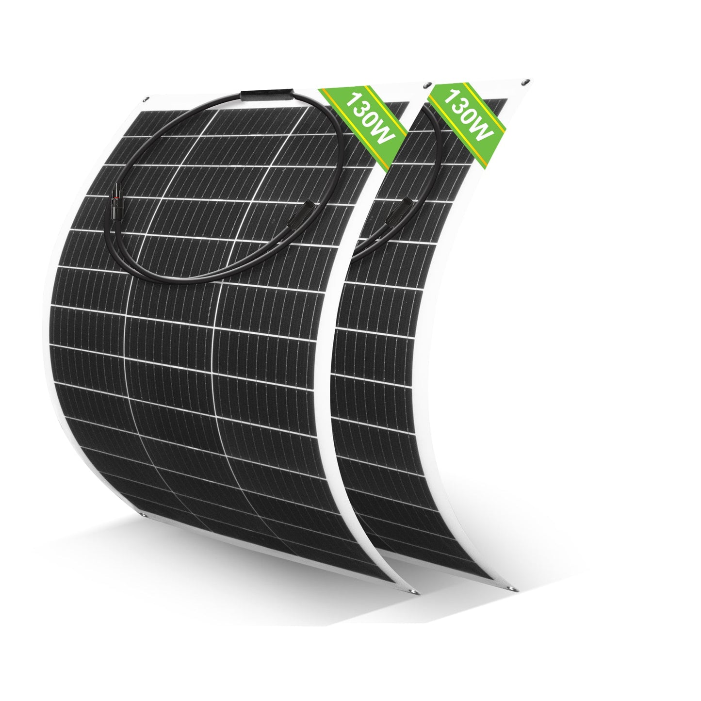 130W 12V Flexible Mono Solar Panel - Solar panel - ECO - WORTHY
