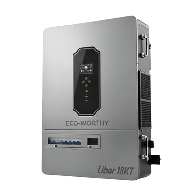 ECO-WORTHY Liber 18KT Off-grid Three-phase Inverter | 18KW 120/208Y Vac Output | 28.8KW PV Input | 360A Charge/Discharge Current