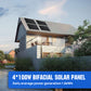 400W (4x100W) Complete Off Grid Solar Power System with HUB Monitor 2.0