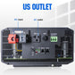 3000W Off Grid Pure Sine Wave Inverter 24V to 110V - INVERTER - ECO - WORTHY