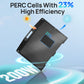 ECO-WORTHY 200W Portable Solar Panel for Outdoor Camping RV