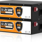 48V 50Ah Stackable Metal Case LiFePO4 Battery For Lawn Mower, Golf Cart, Solar Off - Grid - lithium battery - ECO - WORTHY
