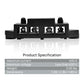 ECO-WORTHY 400A Busbar with 6×M8 Studs, One Set of Two for Parallel Batteries