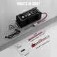 20A 12V/24V Smart Battery Charger with LCD Display for Most Batteries