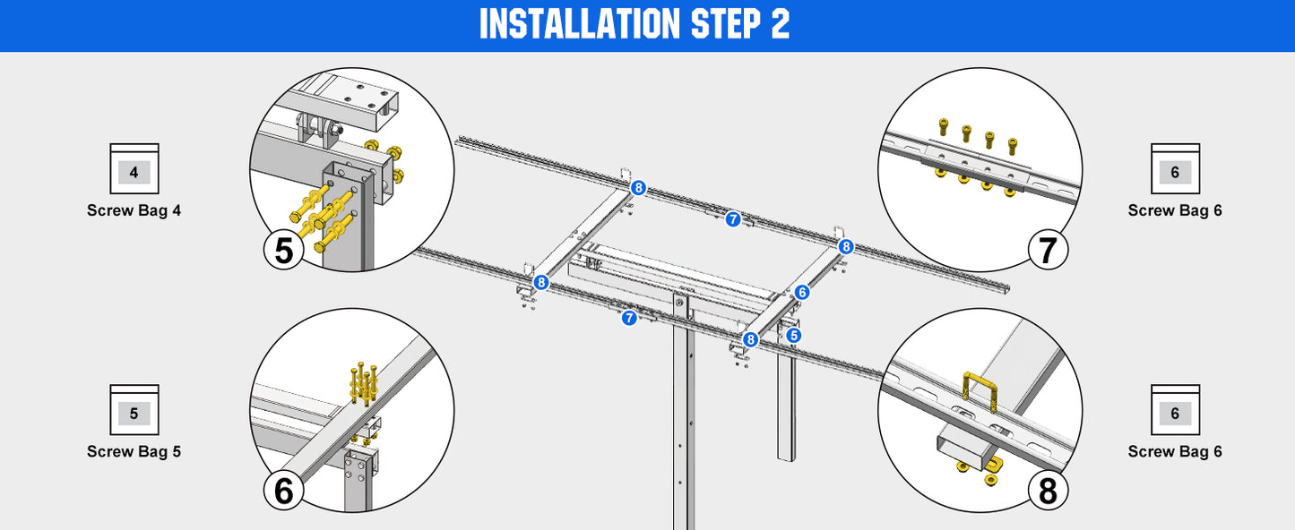 Single Axis Solar Tracker System