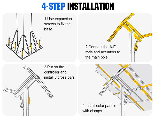 Dual Axis Solar Tracker System image 4
