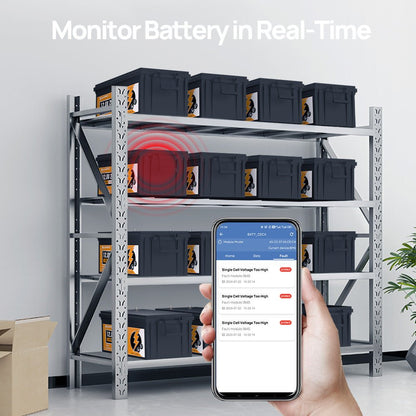 B2B - LiFePO4 12V 280Ah Lithium Iron Phosphate Battery With Bluetooth - lithium battery - ECO - WORTHY