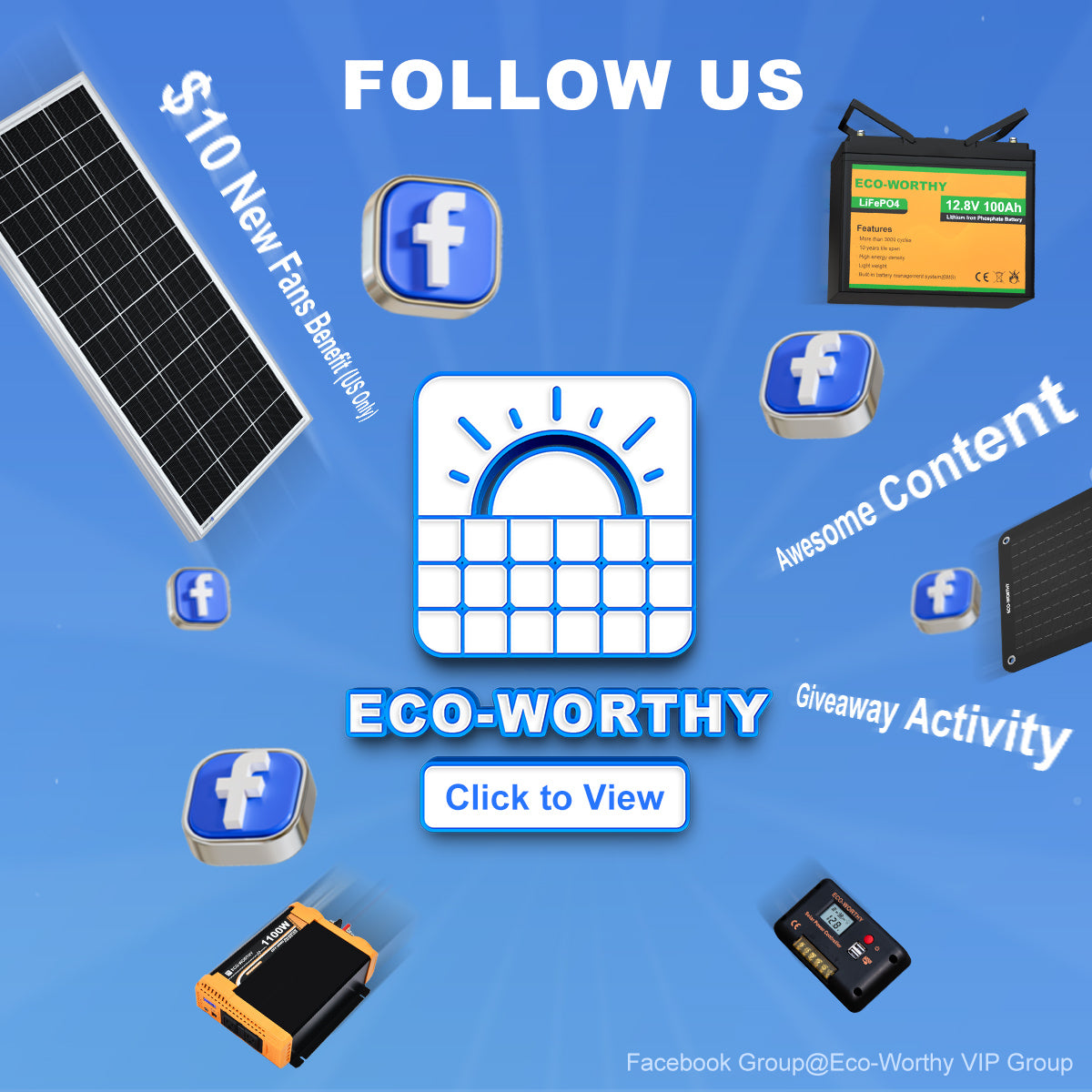 Solar Panel Kits, Lithium Battery & DIY Solar Power System – ECO-WORTHY