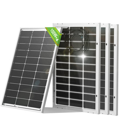 Bifacial 100W 12V Monocrystalline Solar Panel - Solar panel - ECO - WORTHY