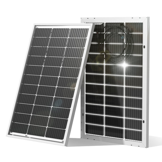 Bifacial 100W 12V Monocrystalline Solar Panel - Solar panel - ECO - WORTHY
